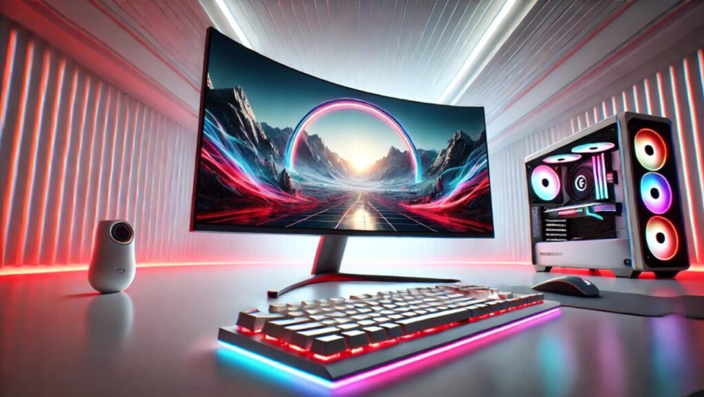 écran incurvé pour gaming