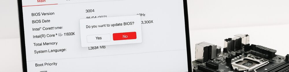 Quand faut-il mettre à jour le BIOS de sa carte mère ?