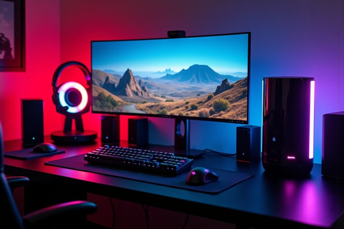 périphériques pour setup gaming