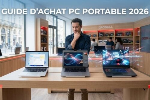 Cover Blog Grosbill Guide PC portable 2026