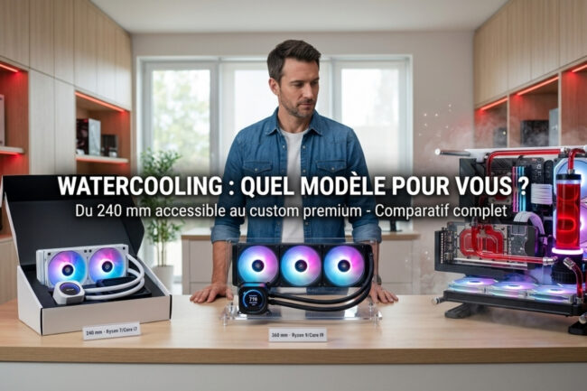 Cover Blog Grosbill Qu'est-ce qu'un watercooling 2026