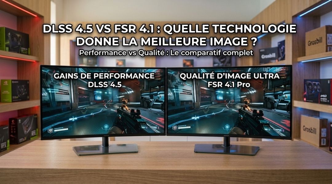 DLSS 4.5 vs FSR 4.1 Quelle technologie donne la meilleure image