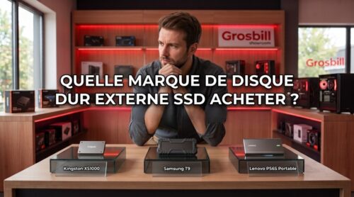 Cover Blog Grosbill Quelle marque de disque dur externe SSD acheter