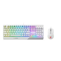 Grosbill Pack Clavier/Souris MSI Vigor GK30 COMBO WHITE