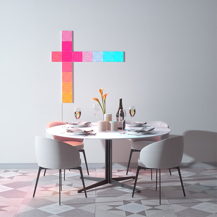 Nanoleaf Canvas Pack Expansion - 4 pièces (NL29-0001SW-4PK) - Achat / Vente Objet connecté / Domotique sur grosbill.com - 1