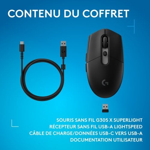 G305 X SUPERLIGHT - Achat / Vente sur grosbill.com - 10