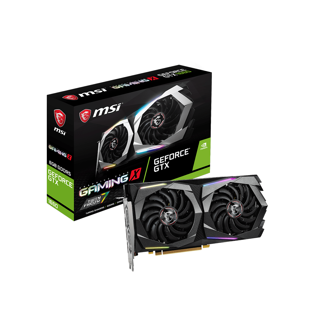 MSI GTX 1660 Gaming X 6G  - Carte graphique MSI - grosbill.com - 0