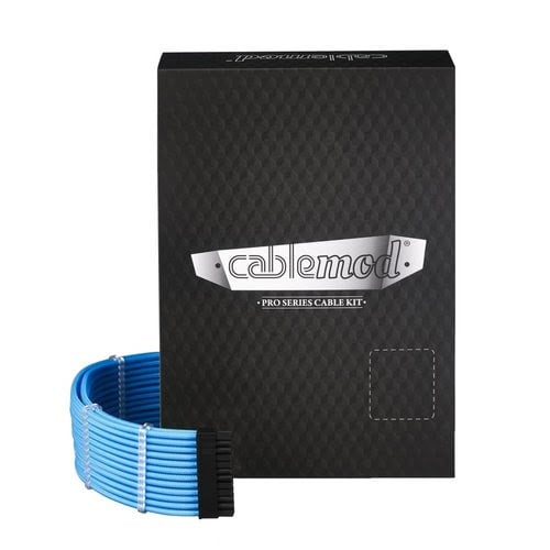 CableMod Cable Kit RT-Series PRO ModMesh Light Blue Asus/Seasonic - CM-PRTS-FKIT-NKLB-R (CM-PRTS-FKIT-NKLB-R) - Achat / Vente Accessoire alimentation sur grosbill.com - 0