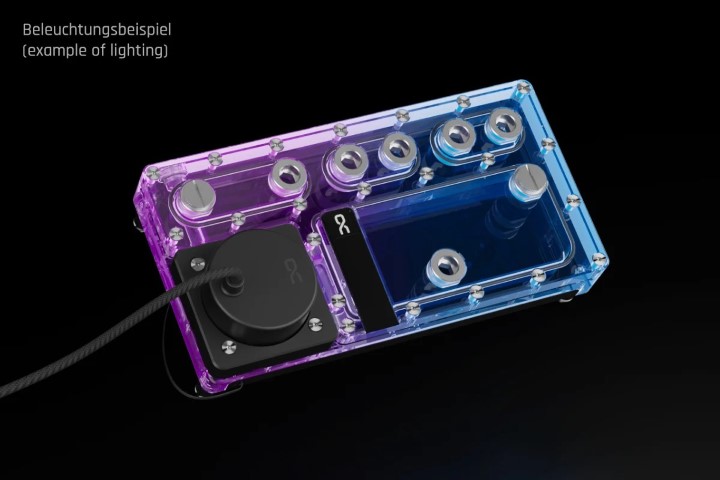 Alphacool Core Distro Plate 240 gauche V.2 avec pompe D5 Apex (13872) - Achat / Vente Accessoires watercooling sur grosbill.com - 1
