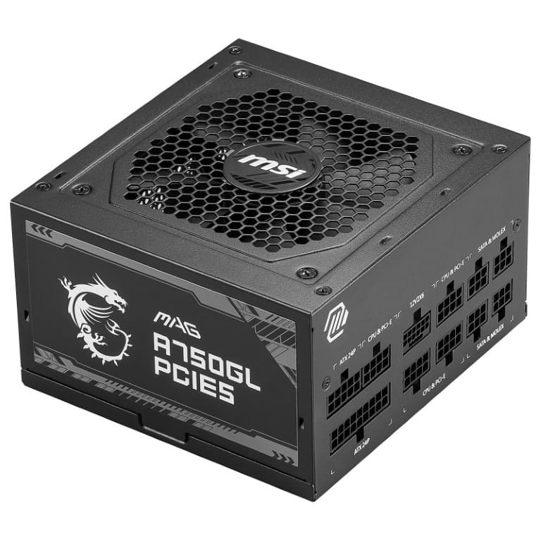 MSI 80+ GOLD FM (750W) - Alimentation MSI - grosbill.com - 2