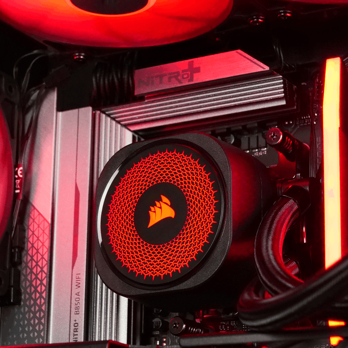 Grosbill Devil - R5-7500F/9060XT-16/16Go/1To (PCG-10603018) - Achat / Vente PC Fixe sur grosbill.com - 2