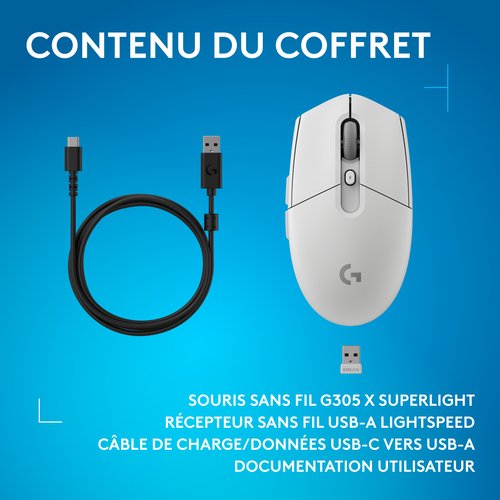 G305 X SUPERLIGHT - Achat / Vente sur grosbill.com - 10