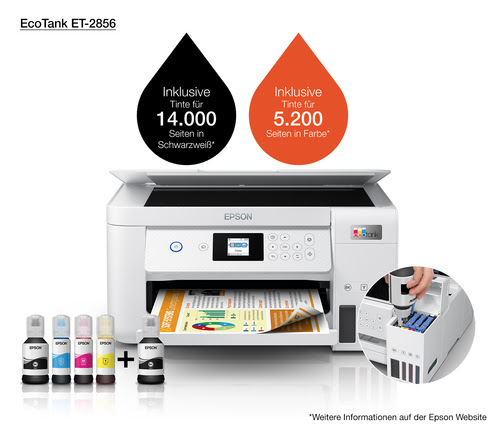 Imprimante multifonction Epson EcoTank ET-2856 - grosbill.com - 28