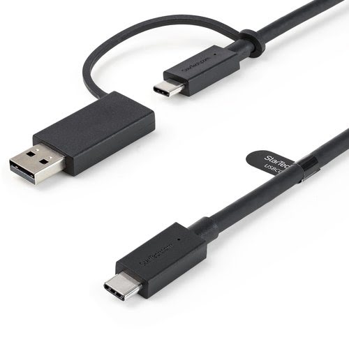 3ft Hybrid USB-C Cable w/USB-A Adapter - Achat / Vente sur grosbill.com - 0
