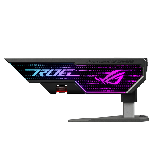 Asus XH01 ROG HERCULX Support carte grahique ARGB - Noir (90DA0020-B09000) - Achat / Vente Accessoire carte graphique sur grosbill.com - 1