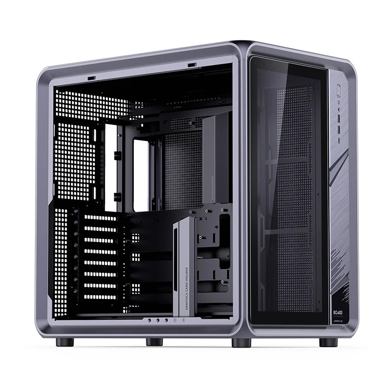 Jonsplus BO400 Gris Gris - Boîtier PC Jonsplus - grosbill.com - 6