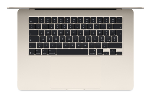 Apple Macbook Air MW1J3FN/A - M4 15" 16Go 256Go Lumière stellaire (MW1J3FN/A) - Achat / Vente MacBook sur grosbill.com - 1