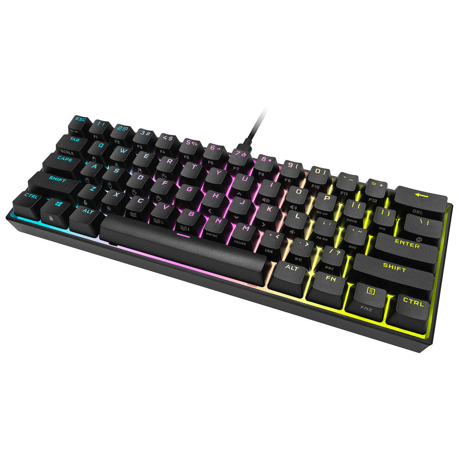 Corsair K65 Mini 60% - Clavier PC Corsair - grosbill.com - 2