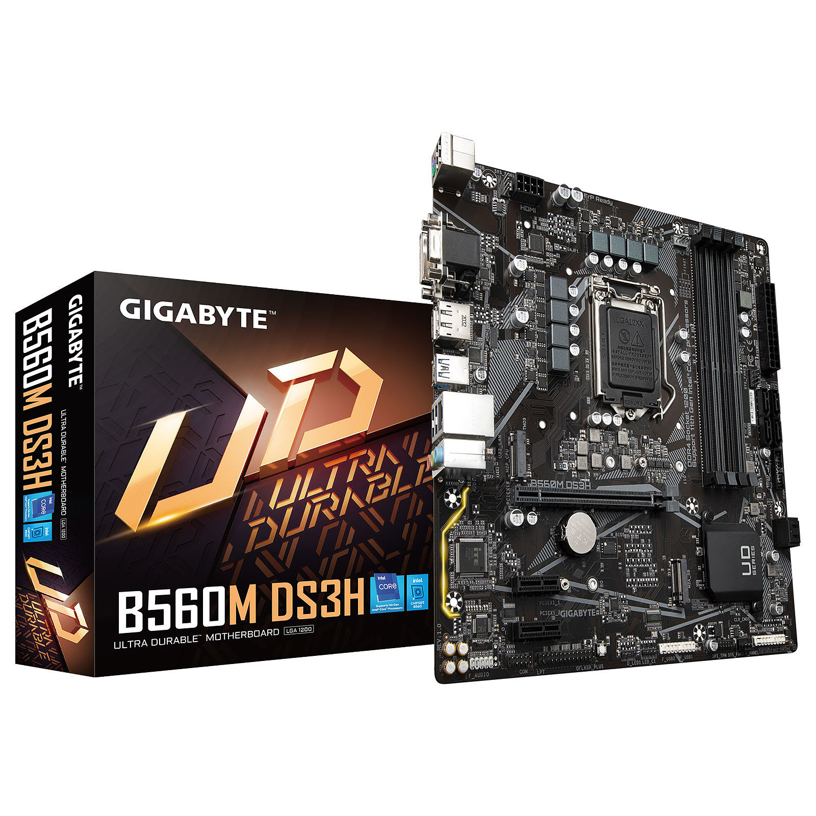 Pack CM B560+SSD 500G+Alim 750+RTX 3060 LHR - grosbill.com - 4