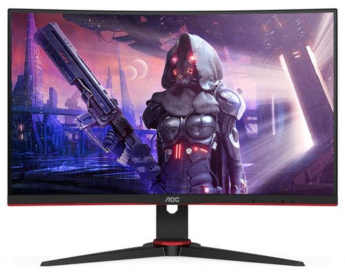 AOC 23 pouces  C24G2AE/BK - Ecran PC AOC - grosbill.com - 4