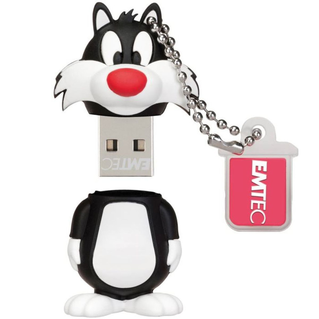 Emtec USB2.0 L101 8Gb "Sylvester" - Clé USB Emtec - grosbill.com - 0