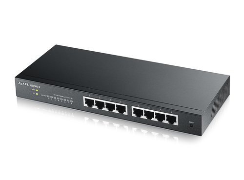 Zyxel GS1900-8 - 8 (ports)/10/100/1000/Sans POE/Manageable