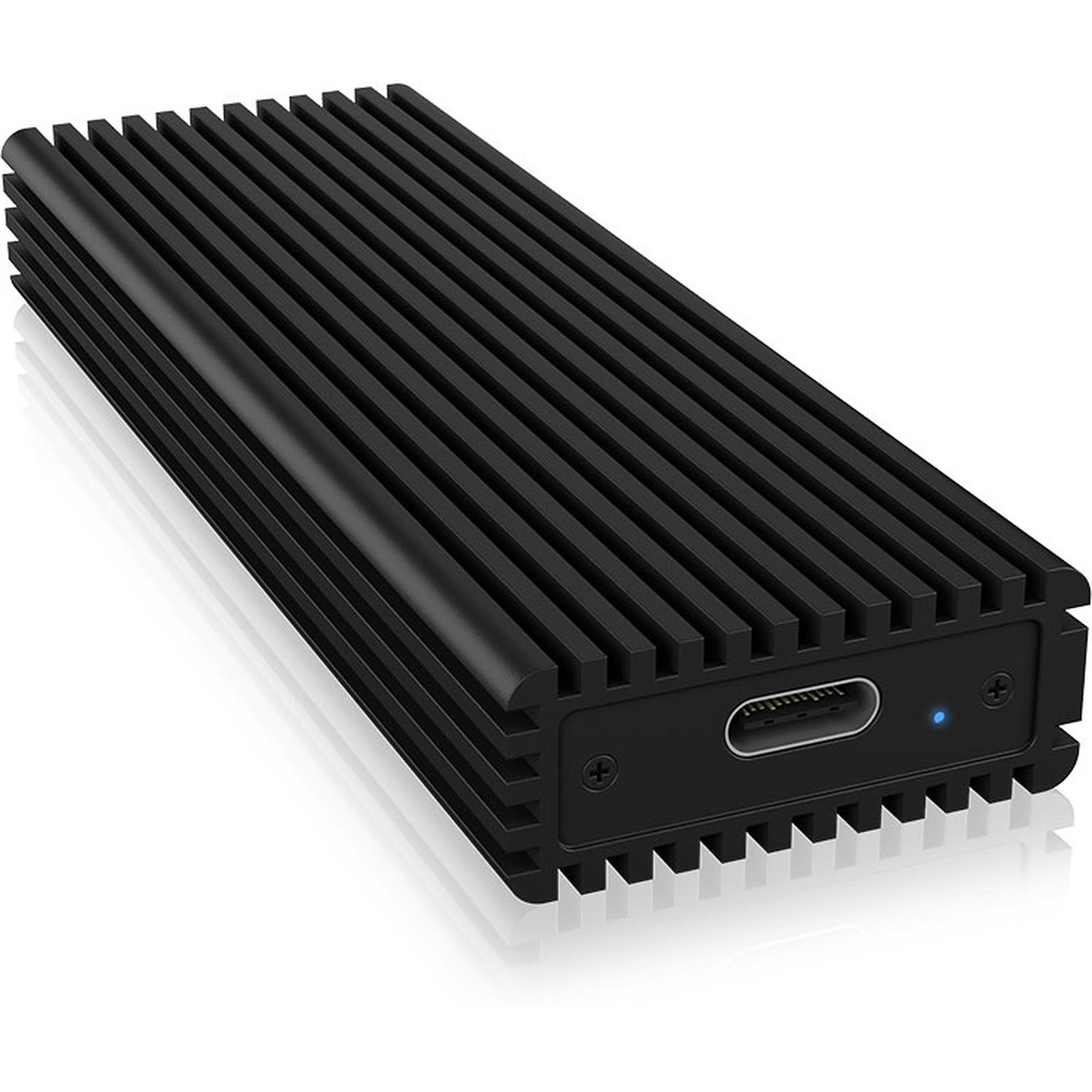 Icy Box 2.5" USB-C 3.1 Gen.2 pour SSD M.2 NVME - M-KEY - Boîtier externe - 1