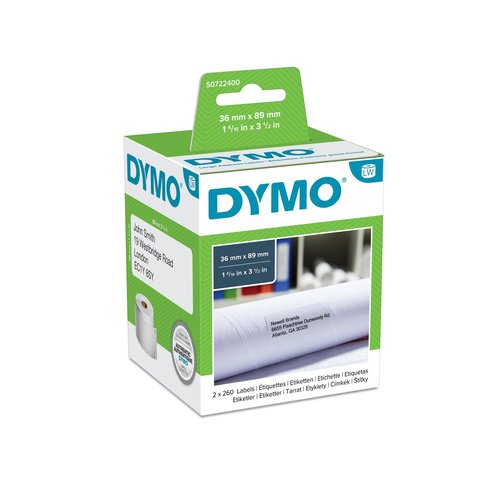 Dymo LARGE WHITE ADRESS LABELS