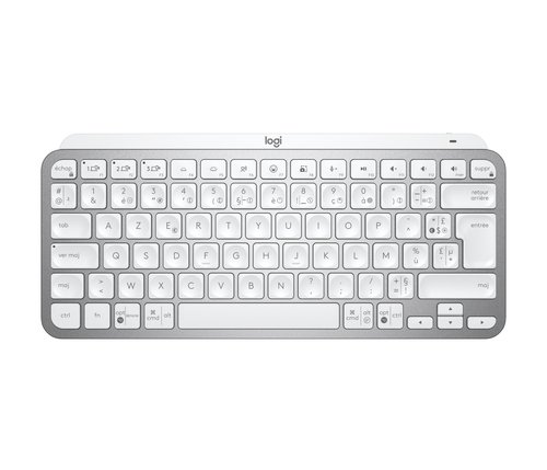 MX Keys Mini for Business Aluminium, Blanc - Achat / Vente sur grosbill.com - 0