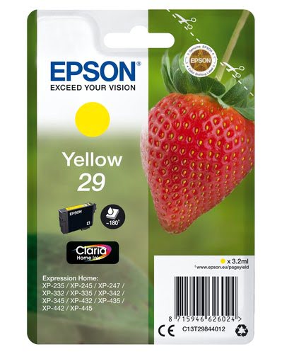 Epson - Jaune - C13T29844022 - Achat / Vente Consommable imprimante sur grosbill.com - 0