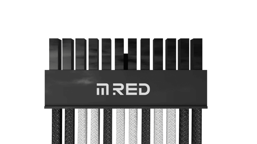 M.RED Kit extension 7 Câbles tressés Ultimate - Blanc Noir (KEX-01WB) - Achat / Vente Accessoire alimentation sur grosbill.com - 1