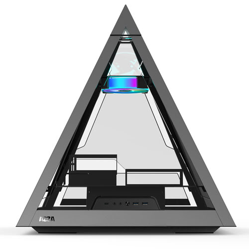 Azza Pyramid 804 Gris - Boîtier PC Azza - grosbill.com - 4