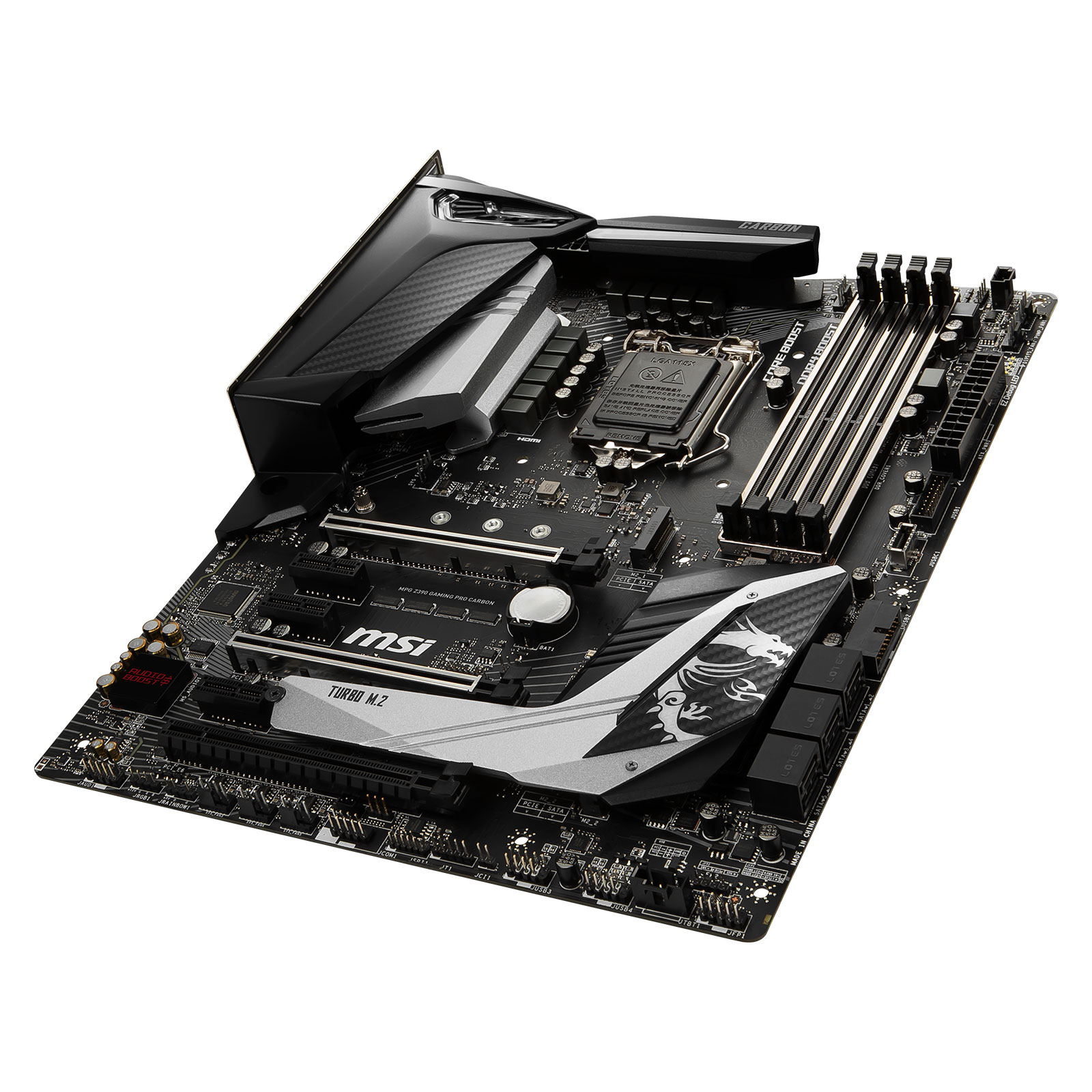 MSI Z390 GAMING PRO CARBON ATX  - Carte mère MSI - grosbill.com - 2