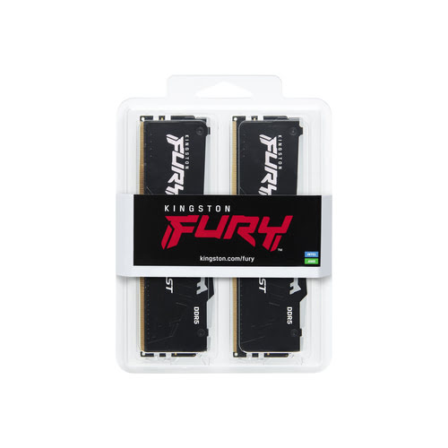 Kingston Fury Beast 16Go (2x8Go) DDR5 6000MHz - Mémoire PC Kingston sur grosbill.com - 1