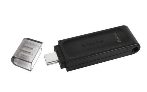 64GB USB-C 3.2 Gen 1 DataTraveler 70 - Achat / Vente sur grosbill.com - 3