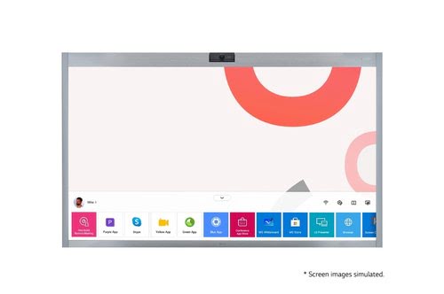 LG - Afficheur professionnel 55" 55CT5WJ UHD 4K All In One - Achat / Vente sur grosbill.com - 1