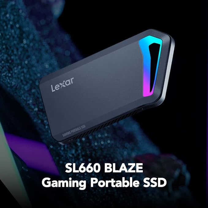 Lexar SL600 USB 3.2 500Go (LSL600X512G-RNBNG) - Achat / Vente Disque SSD externe sur grosbill.com - 4