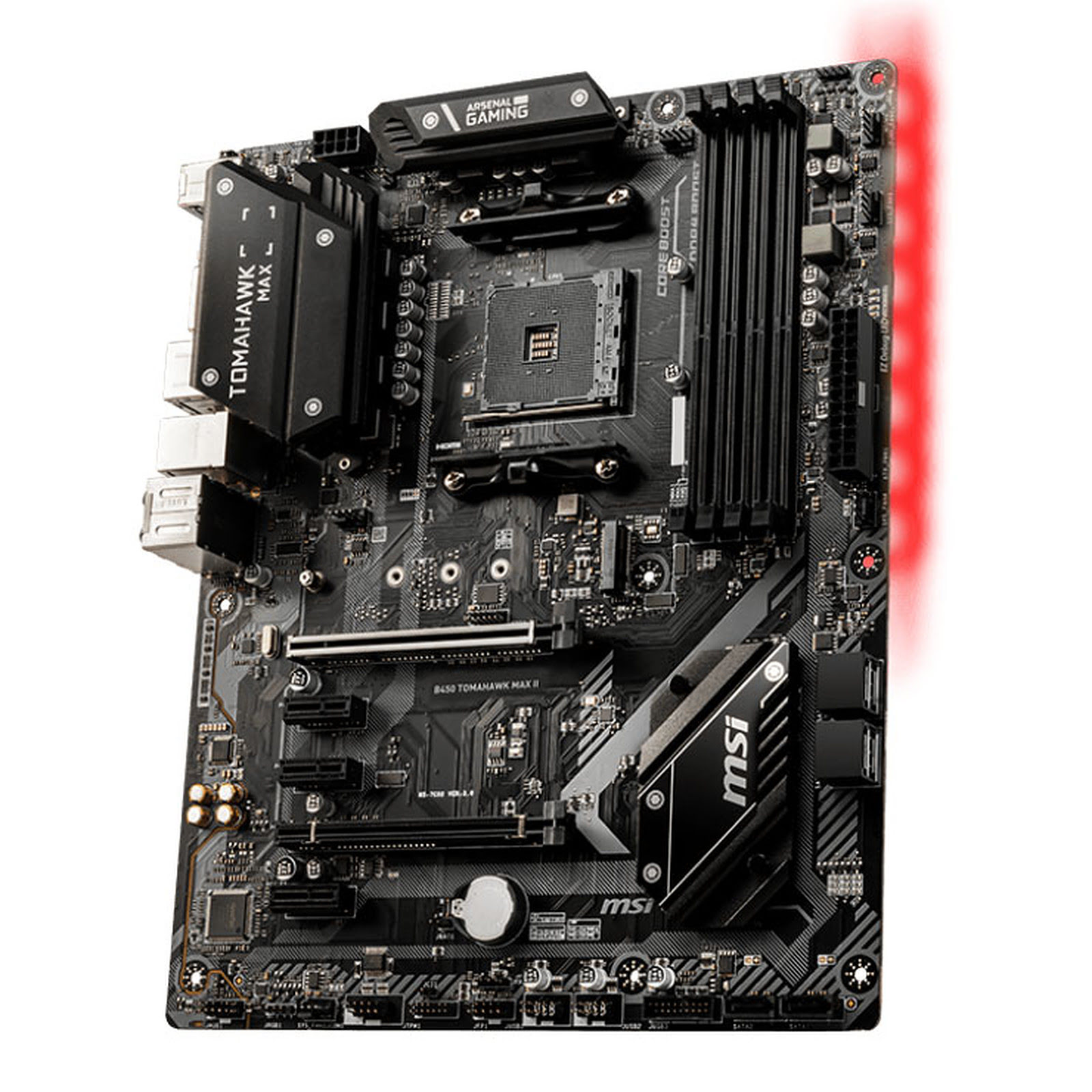 Pack CPU Ryzen 5 1600 + CM B450 TOMAHAWK MAX II - grosbill.com - 3