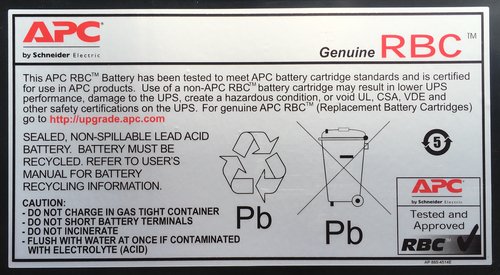 APC Replacement Battery Cartridge #32 - Achat / Vente sur grosbill.com - 1