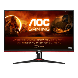 Ecran PC AOC C27G2ZE - 27" CURVE FHD 240Hz Grosbill