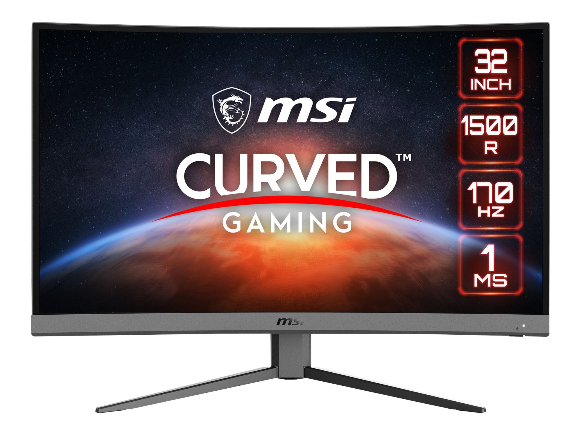 MSI G32C4 E2 - 31.5 CURVE/FULLHD/VA/170Hz/1ms