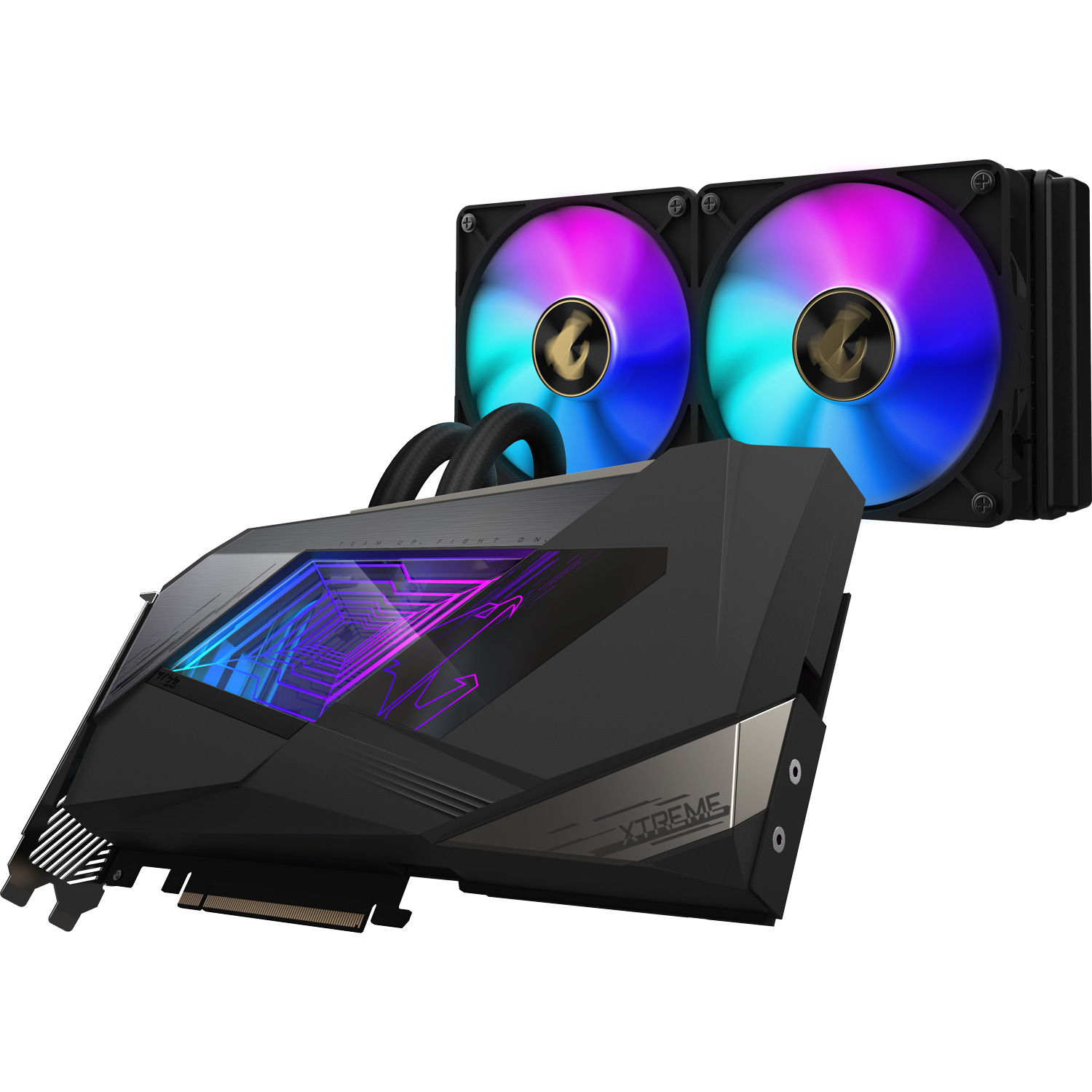 Gigabyte AORUS RTX 3080 XTREME WATERFORCE 10G LHR - Carte graphique - 3