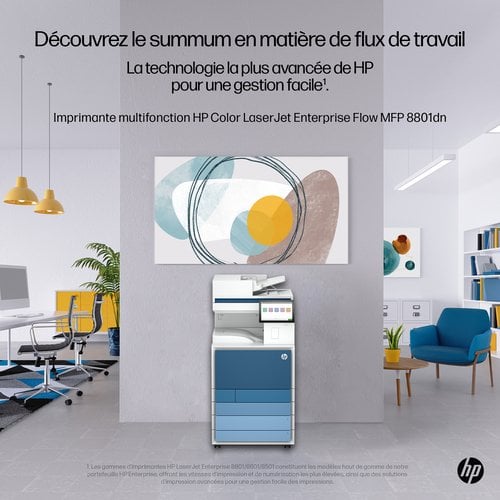 HP Clr LaserJet Ent MFP 8801dn Prntr EU - Achat / Vente sur grosbill.com - 6