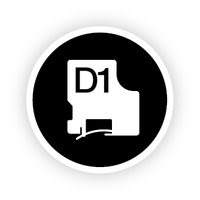 Dymo D1 - TAPE DYMO 12MMX7M - Achat / Vente Consommable imprimante sur grosbill.com - 4