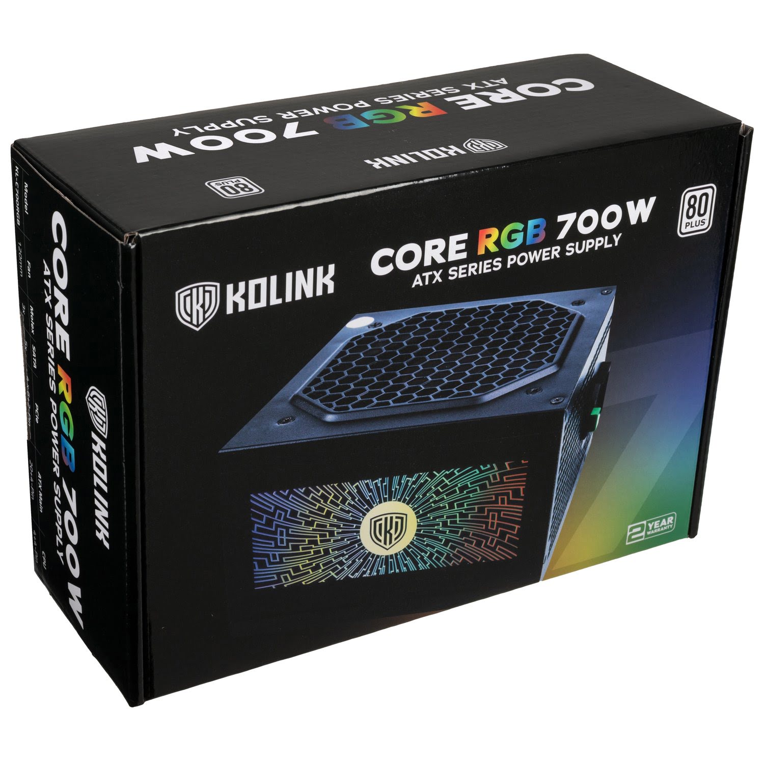 Kolink 80+ (700W) - Alimentation Kolink - grosbill.com - 1