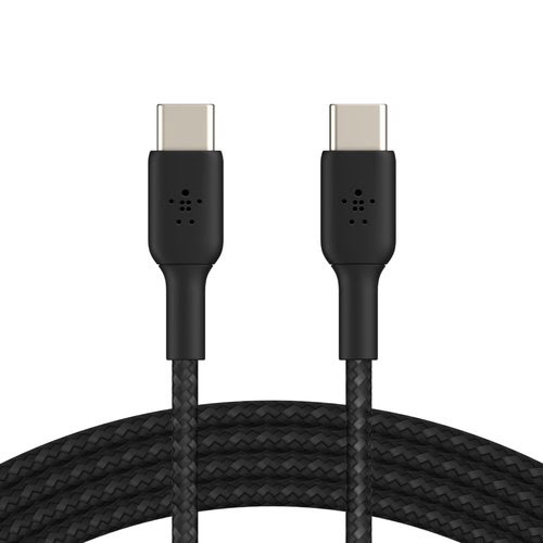 USB-C to USB-C Cable Braided 1M Black - Achat / Vente sur grosbill.com - 4
