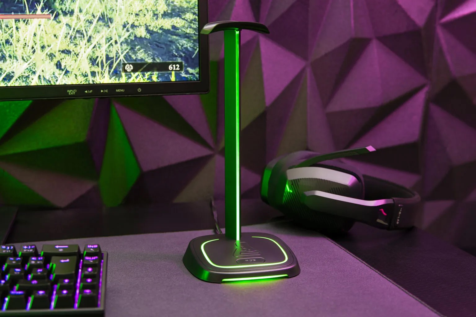 The G-LAB K-Stand Neon RGB Hub - Périphérique de jeu - grosbill.com - 2
