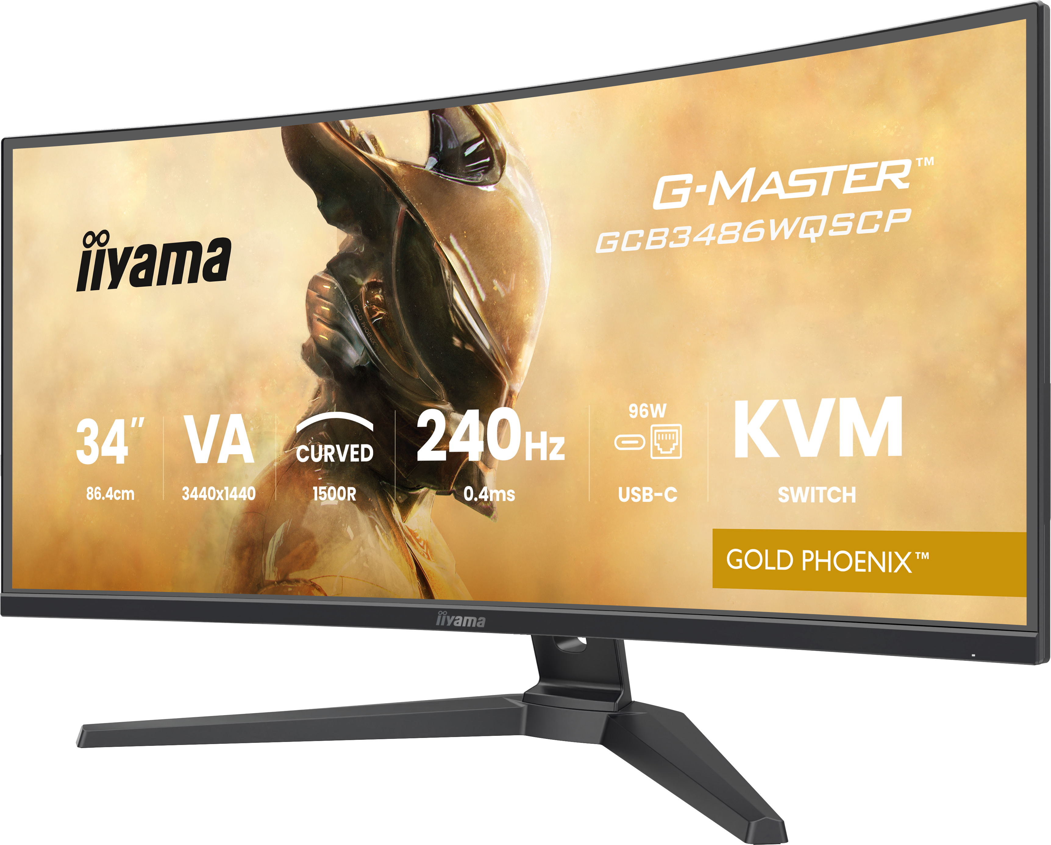 Iiyama 34 pouces  GCB3486WQSCP-B1 - Ecran PC Iiyama - grosbill.com - 6