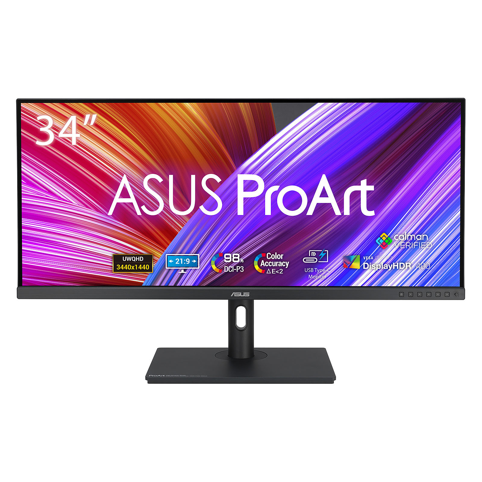 Asus 34"  90LM07Z0-B01370 - Ecran PC Asus - grosbill.com - 0