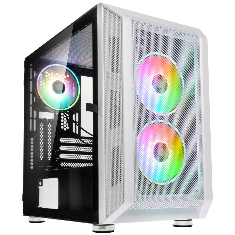 Kolink Citadel Mesh RGB White Blanc - Boîtier PC Kolink - 0